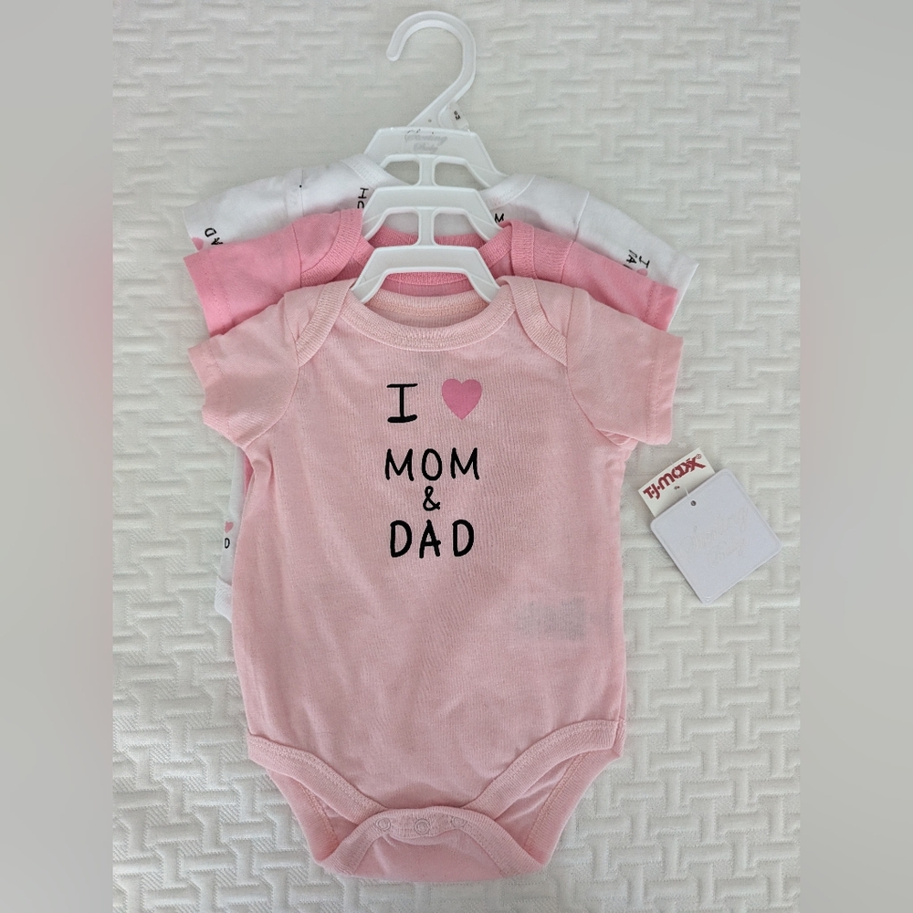Sterling Baby Bodysuits (3 piece set), 6 m